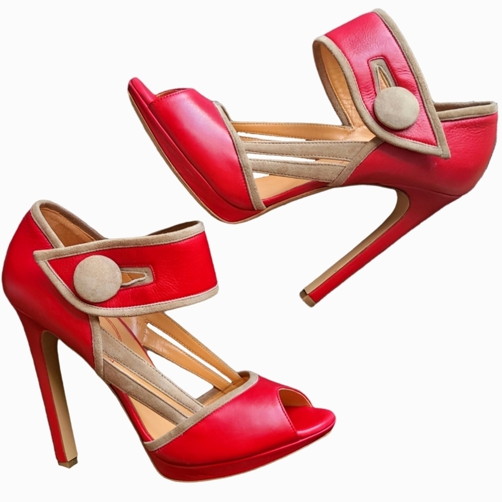 Edmundo CASTILLO PEEP TOE HEELS Like new